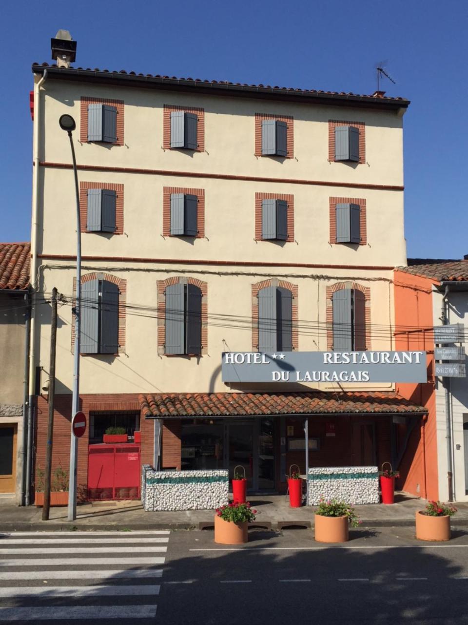 Hotel Restaurant Du Lauragais Logis De France Villefranche-de-Lauragais Luaran gambar